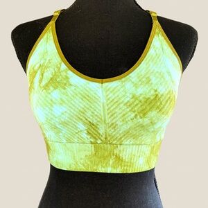 PINK Victoria's Secret green & blue Tie-Dye Sports Bra size S